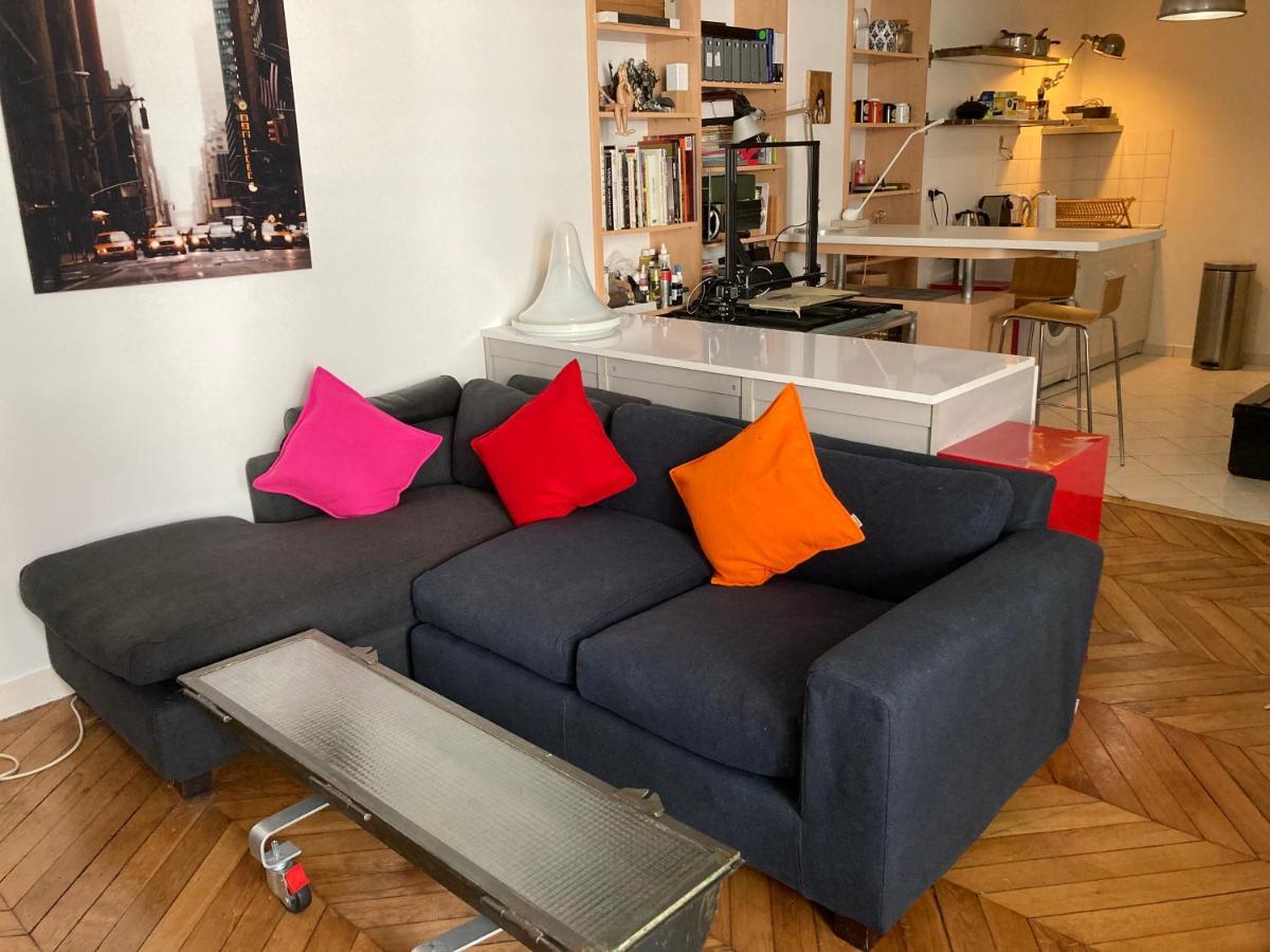 Charmant Studio Lägenhet Paris Exteriör bild